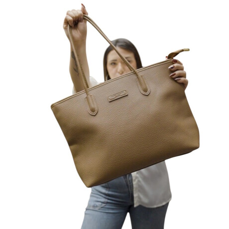Cartera Nicola Beige