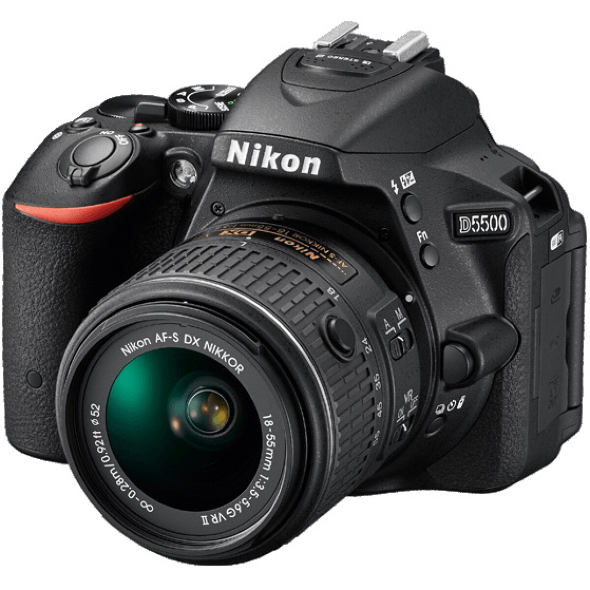Camara Nikon D5500, 24MP, Lente 18-55, Wifi, Reflex Profesional 