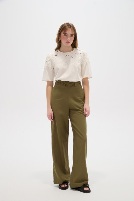 Pantalon Ravu Verde Oliva