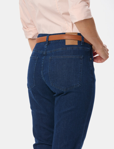 PANTALÓN DE JEAN CLÁSICO Azul