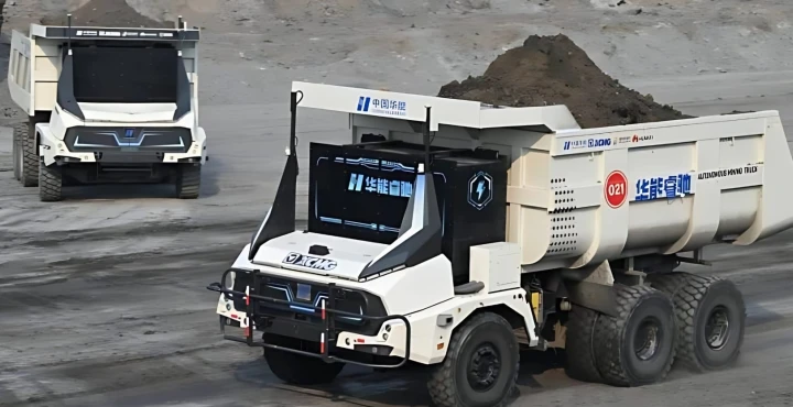 China a la Vanguardia: IA y Camiones Autónomos Transforman la Minería a Cielo Abierto