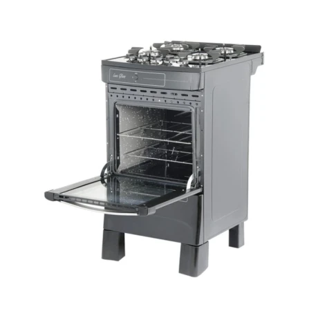 Cocina Gas Tem Glass 4h Vidrio Negro Luna Cocina Gas Tem Glass 4h Vidrio Negro Luna