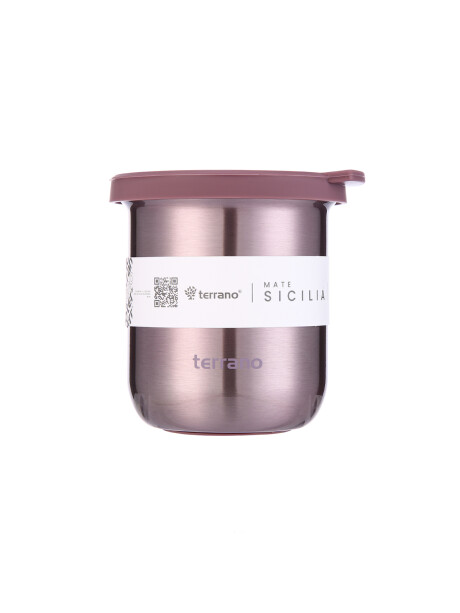 Mate Sicilia Lila Metalizado