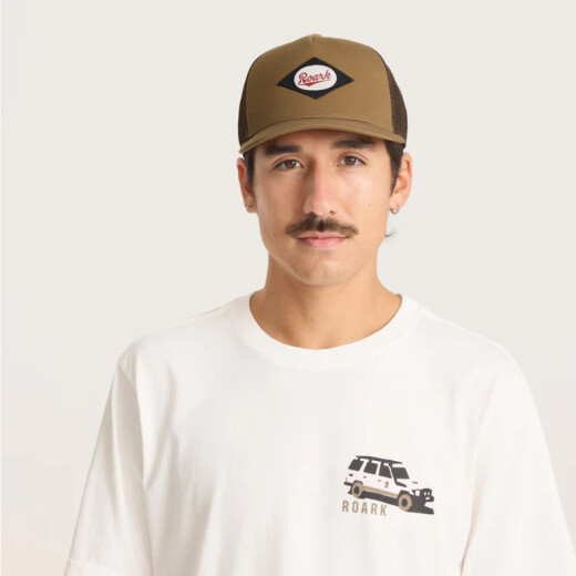 Gorro Roark Station Trucker - Marrón Gorro Roark Station Trucker - Marrón