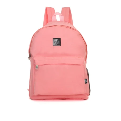 Mochila Bonus Culture Bolsillo al Frente y Red Lateral PEACH
