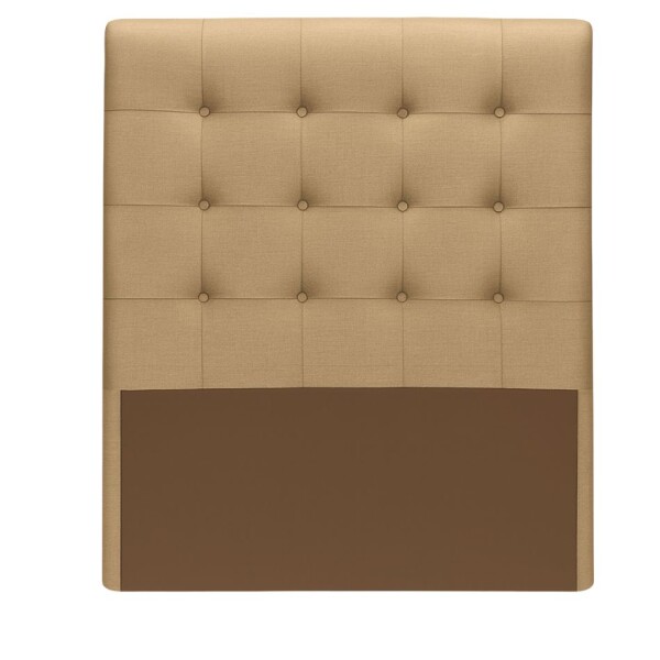 RESPALDO 1 PLAZA (0.90 MTS) - TAPIZADO BEIGE RESPALDO 1 PLAZA (0.90 MTS) - TAPIZADO BEIGE