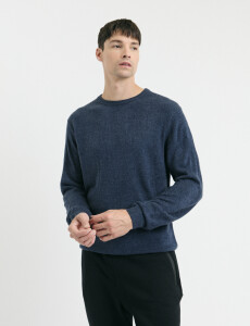470413 SWEATER HARRINGTON URBAN Azul Melange