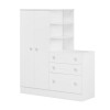 Ropero Abba Con Comoda 2 Puertas 3 Cajones 4970 Flora Ropero Abba Con Comoda 2 Puertas 3 Cajones 4970 Flora