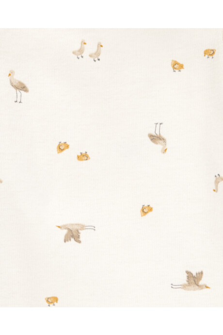 Pack cinco bodies de algodón, manga corta, diseño aves Pack cinco bodies de algodón, manga corta, diseño aves