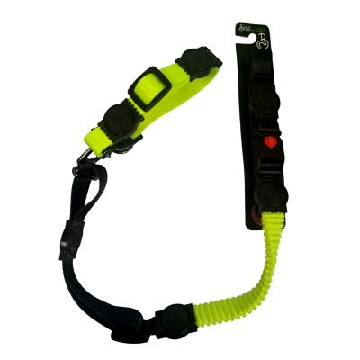Collar + Correa Mano Libre - Amarillo 