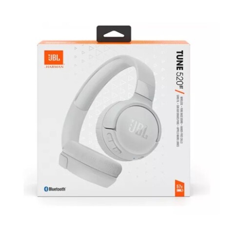 JBL Tune 520 BT Headphone Bluetooth On Ear White Jbl Tune 520 Bt Headphone Bluetooth On Ear White