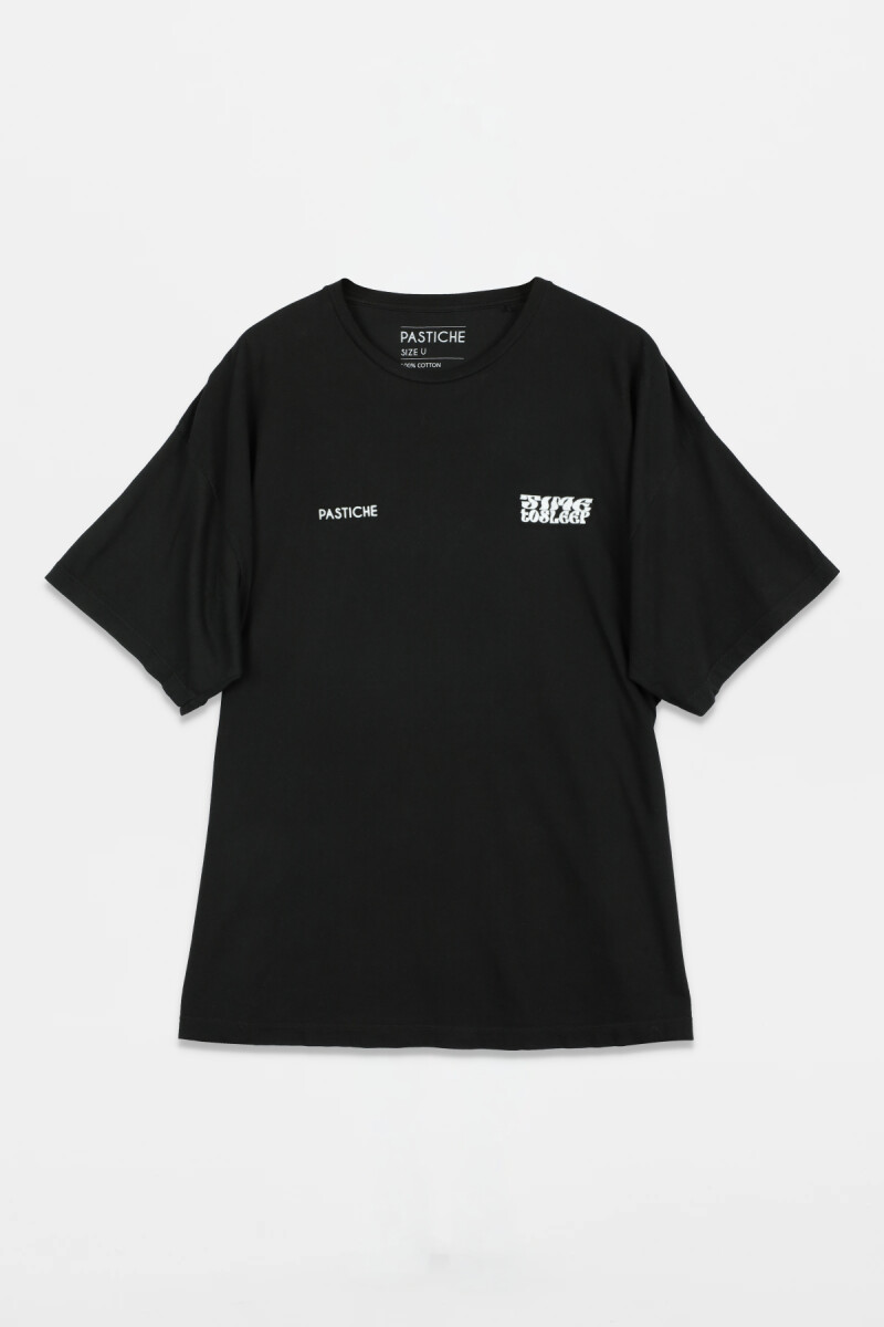 T-shirt Boxy Black