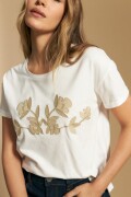REMERA FLORALIA Blanco