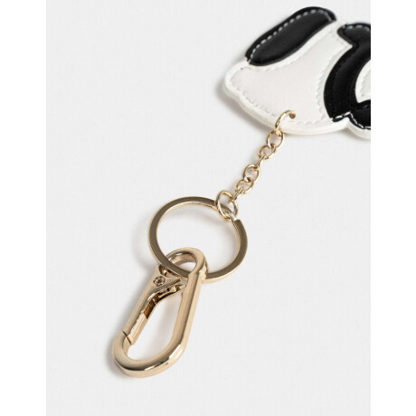 Llavero Y Charm Osito Panda De Pu Combinacion Bicolor