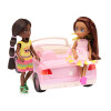 Auto Descapotable Roadster rosado Hay Bestie Auto Descapotable Roadster rosado Hay Bestie