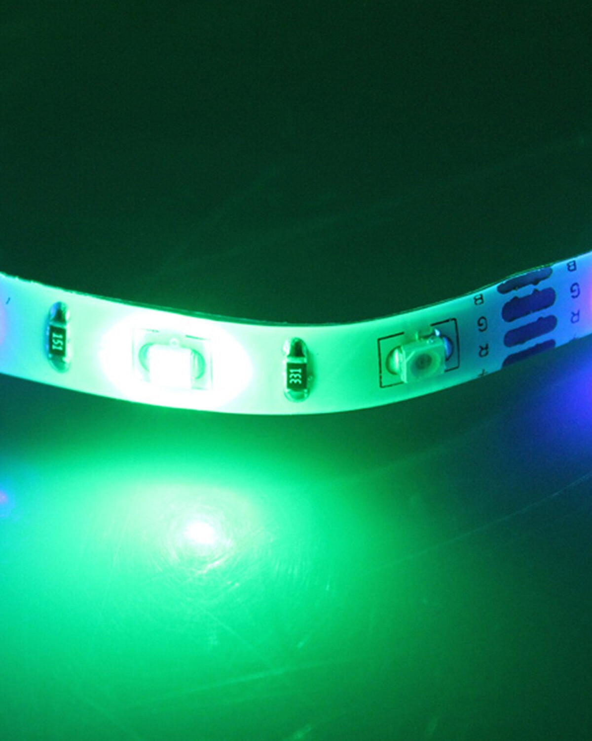 TIRA LED RGB 5 MTS C/FUENTE Y CONTR