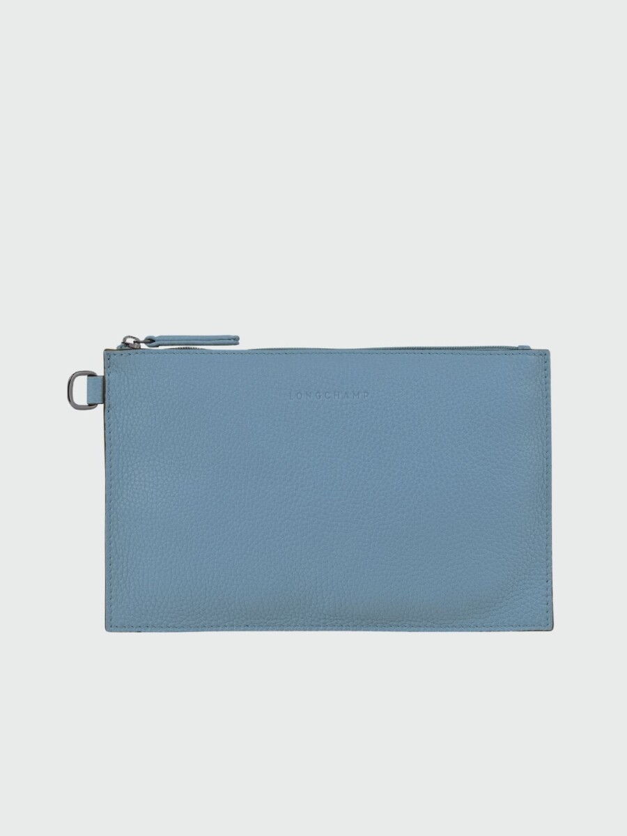 Longchamp -Sobre plano de cuero, Roseau Essential 