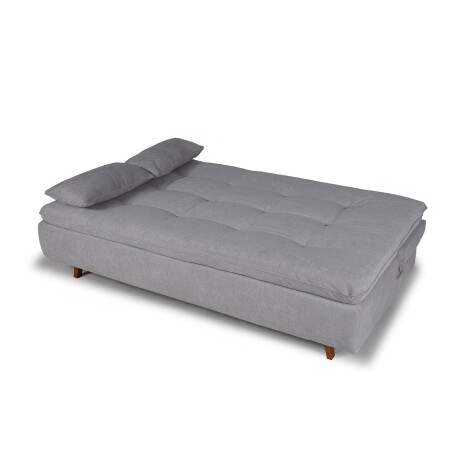 Sofá Cama Maira - Tela Microfibra 10286 (Gris)