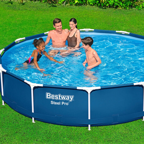 Piscina Bestway Estructural 6473 L 366x76cm + Bomba Azul