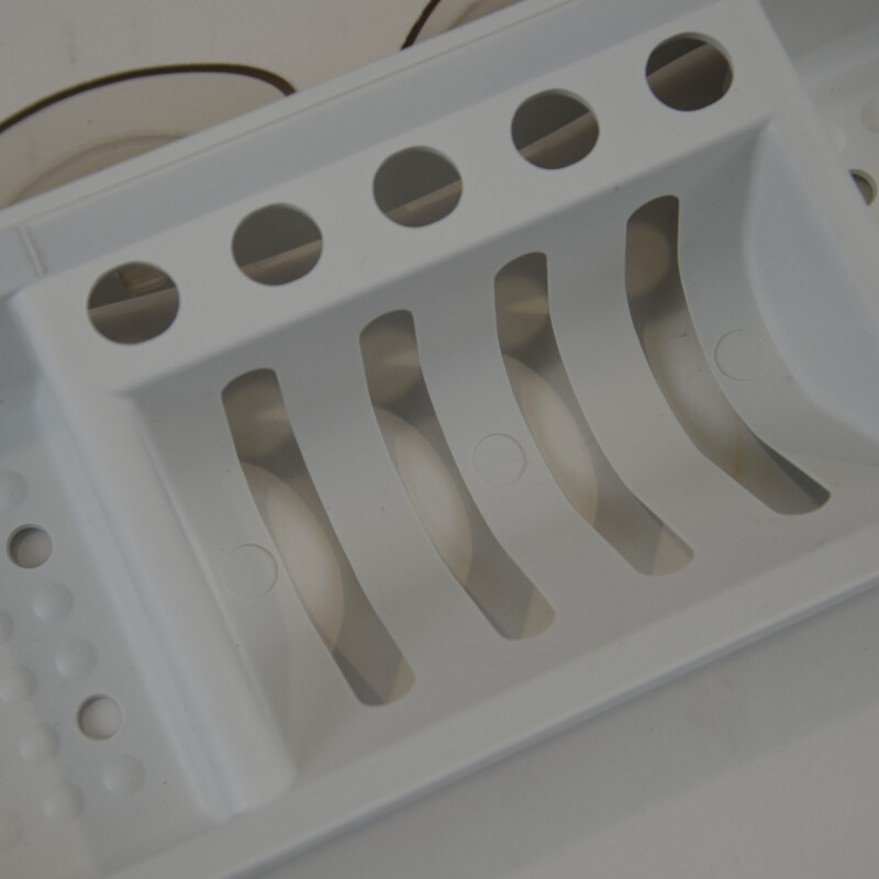 Porta shampoo con ventosa BLANCO