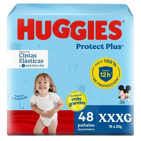 HUGGIES PROTECT PLUS TALLE XXXG X 48 001