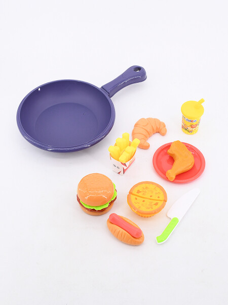 SARTEN CON ALIMENTOS MULTICOLOR