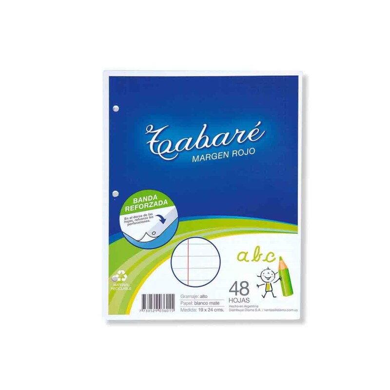 Hoja Milimetrada Paq. x24 Tabaré #Hoja Tabaré Milimetrada Paq. x 24
