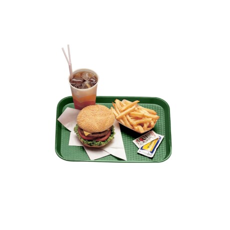Bandeja de Plastico Verde 35 x 45 cm Bandeja de Plastico Verde 35 x 45 cm