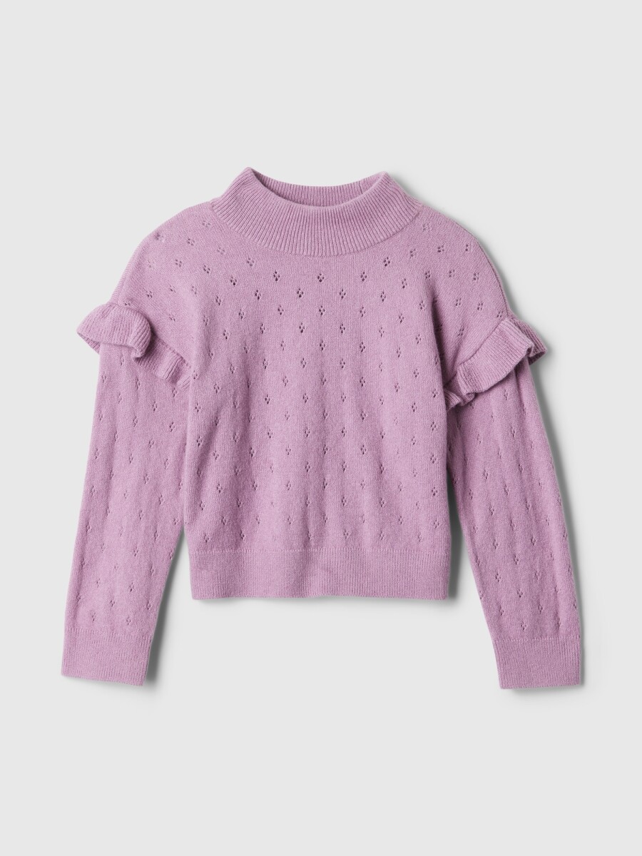 Buzo Cashsoft Con Volados Toddler Niña - Lavender Mist 16-3307T 