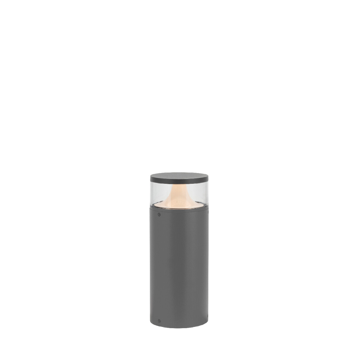 Luminaria Bolardo Exterior Kane 30 cm Gris Grafito 