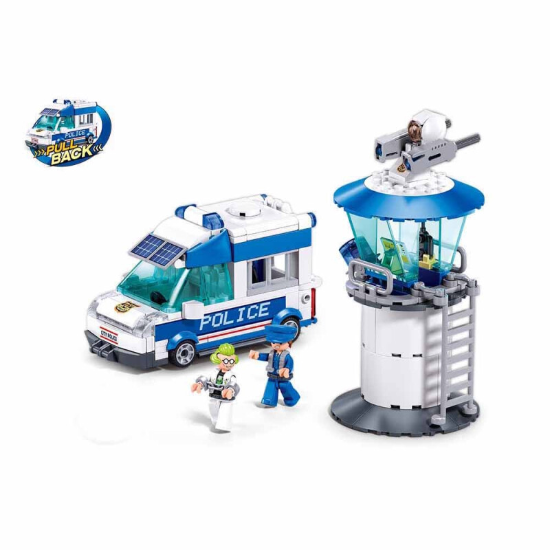 Sluban - La policía de Metrópolis escapa del criminal Yuri (PullBack) Sluban - La policía de Metrópolis escapa del criminal Yuri (PullBack)