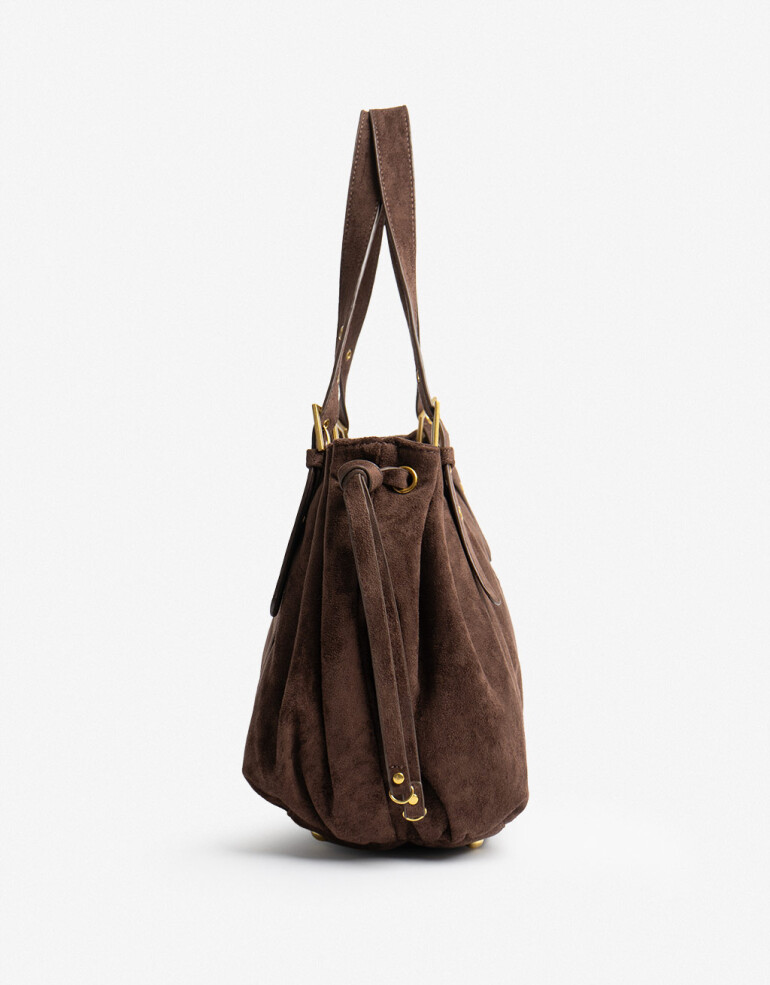 City Cartera Formato Baguette - Marron Chocolate