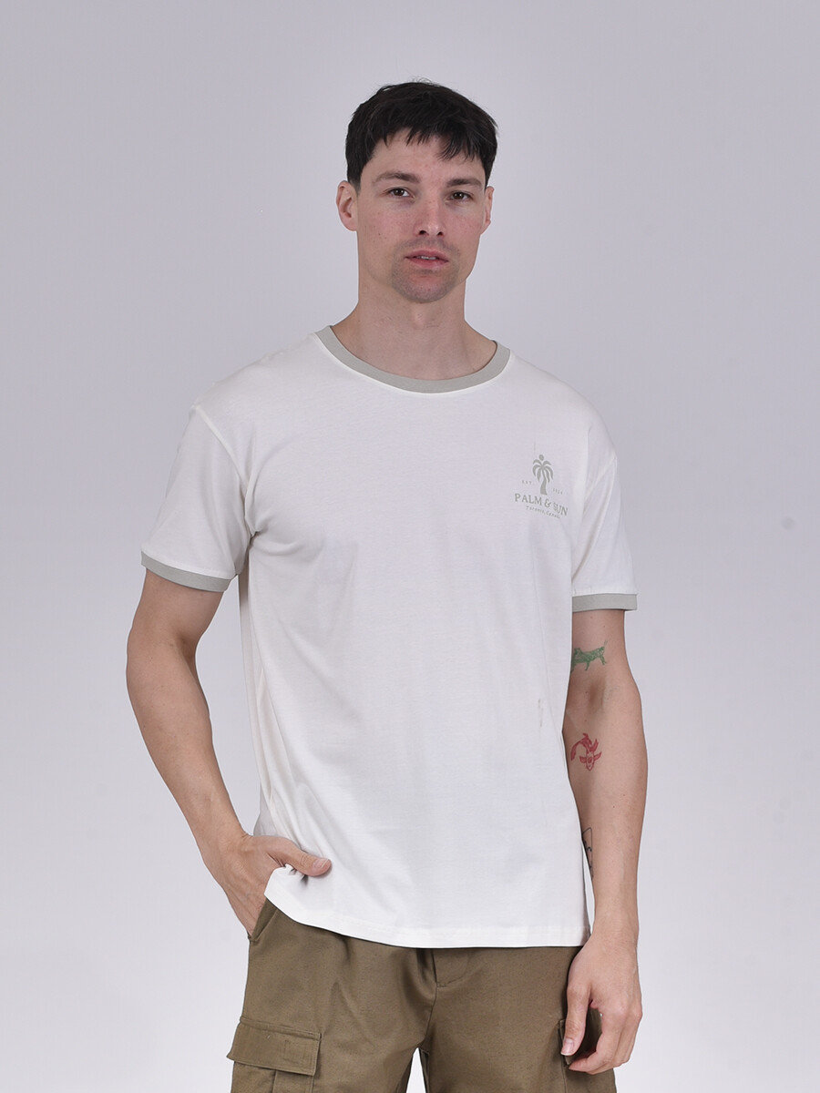 REMERA ROGER - OFF WHITE 