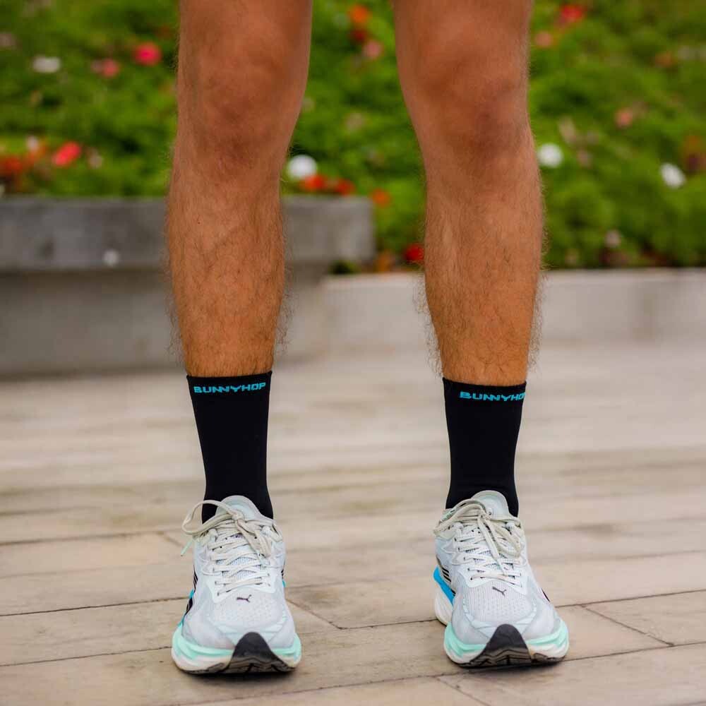 Medias Running Swim Bike Run Unisex Negro
