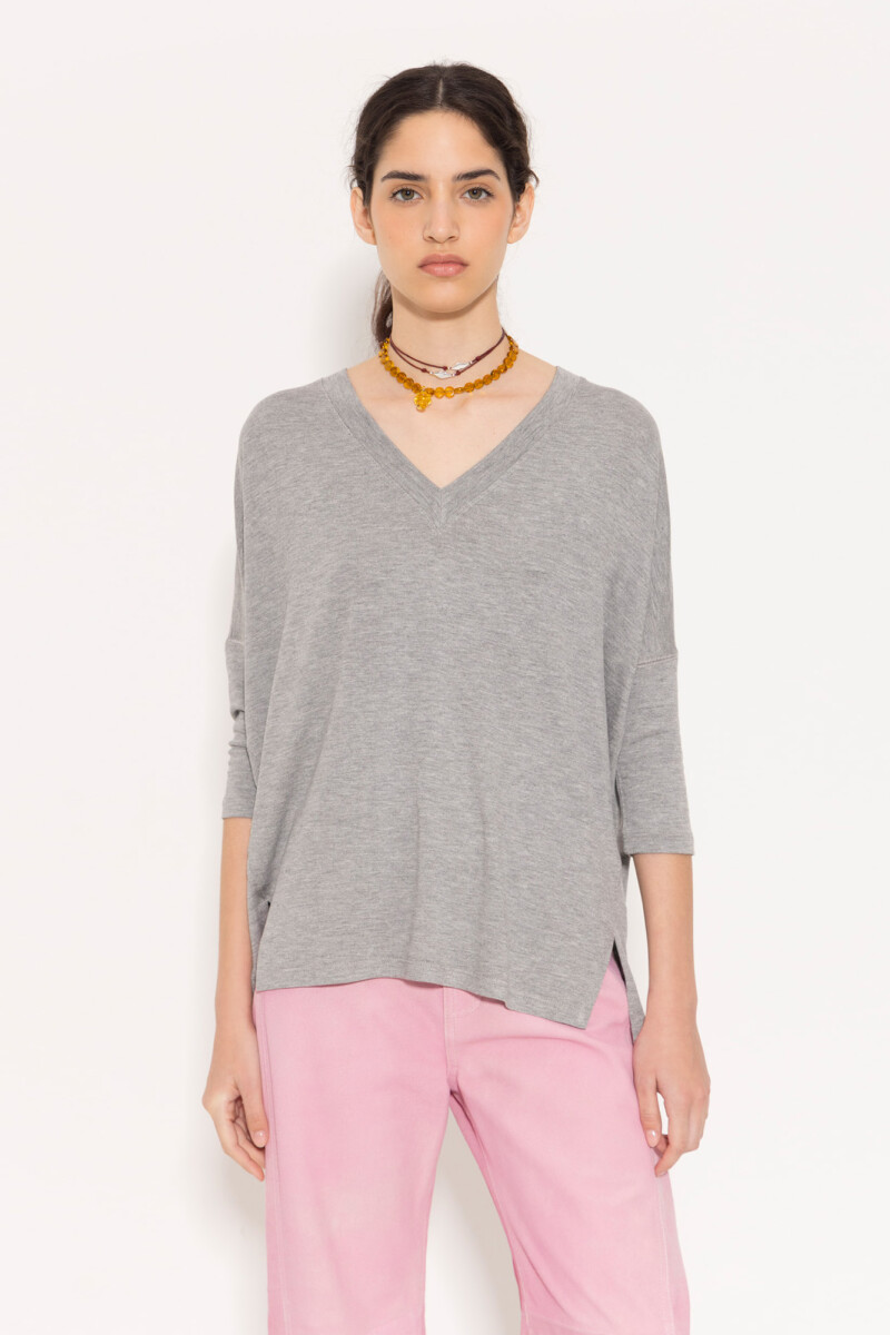 REMERA ANNE Gris