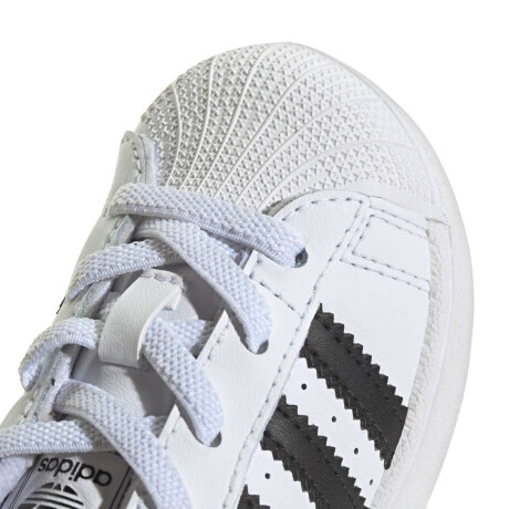 Championes Superstar II Elastic Lace de Niños blanco