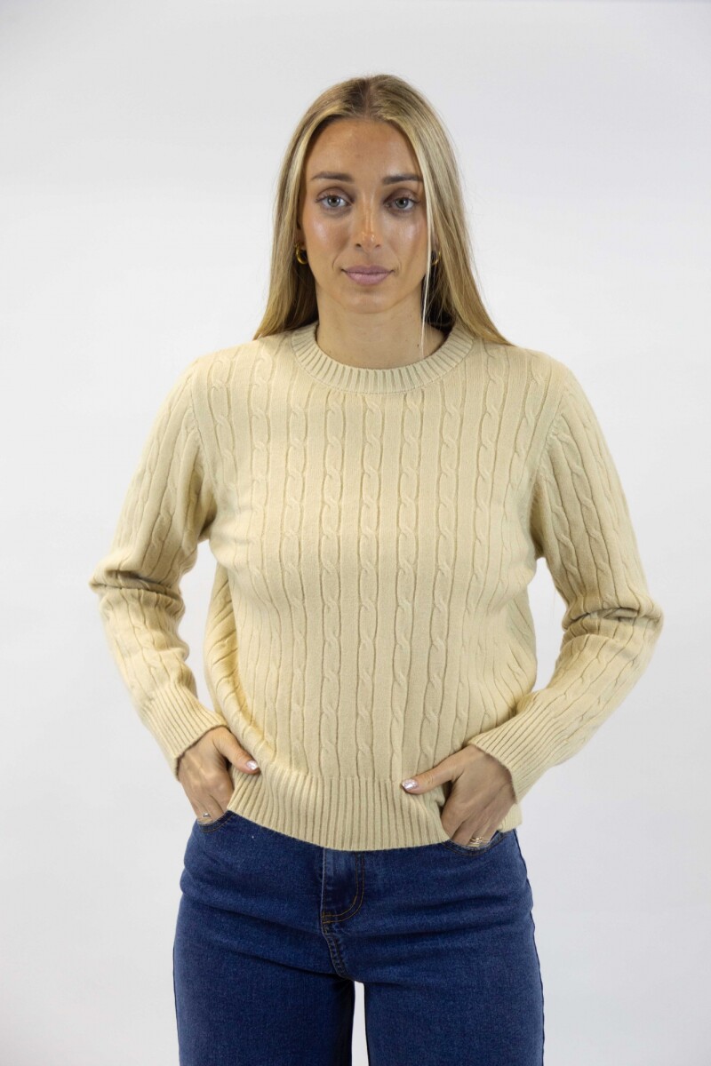 Buzo Espiga 2 Beige