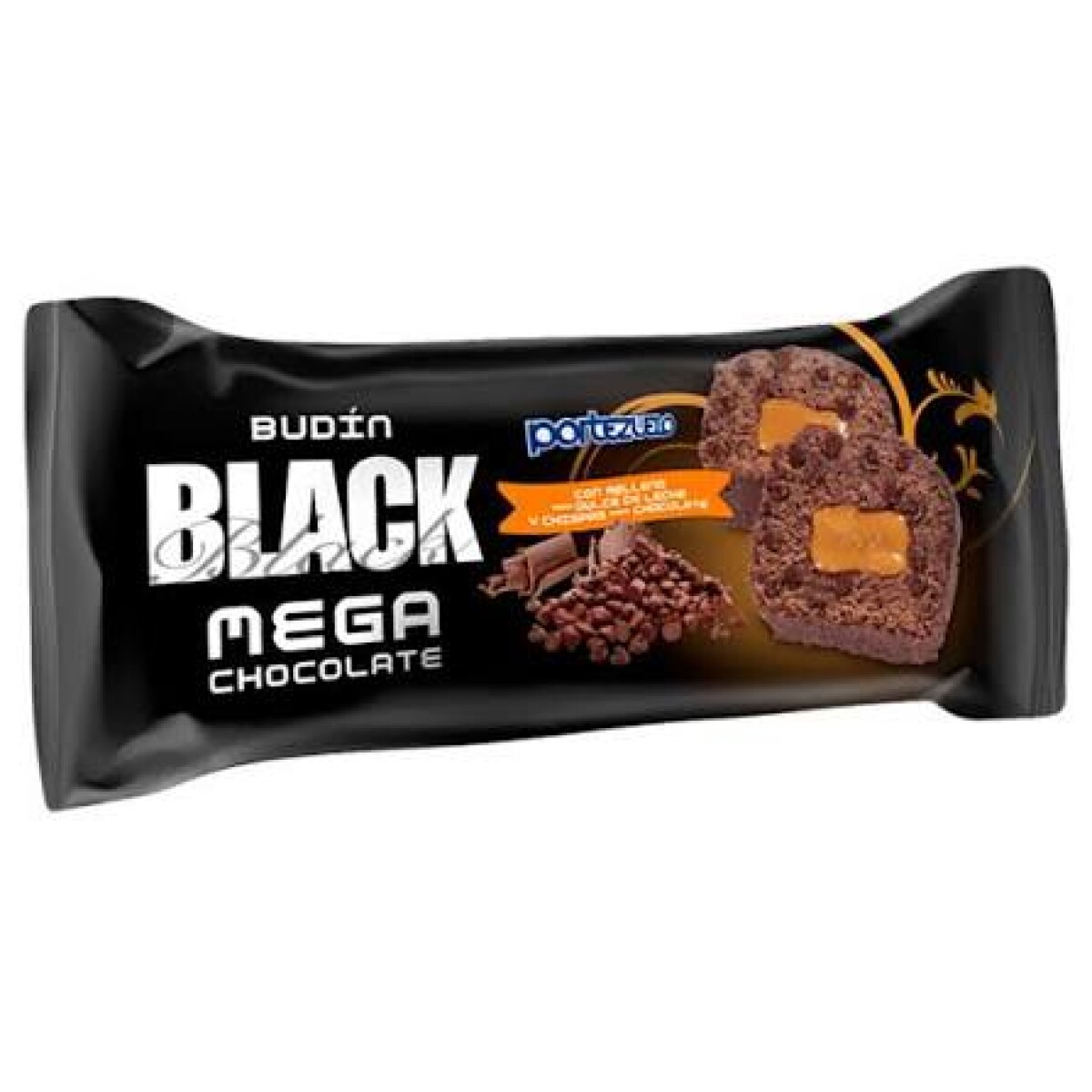 Budin Portezuelo 240grs Relleno - Black Mega Dulce de Leche 