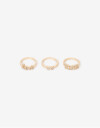Sets Anillos Día de la Madre Set De Anillos Día De La Madre - Dorado