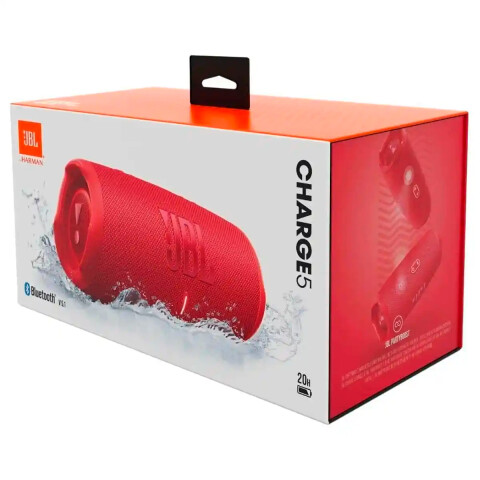 Parlante JBL Charge 5 Rojo Parlante JBL Charge 5 Rojo