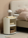 Mesa de luz BALLING 1 estante blanco Mesa de luz BALLING 1 estante blanco