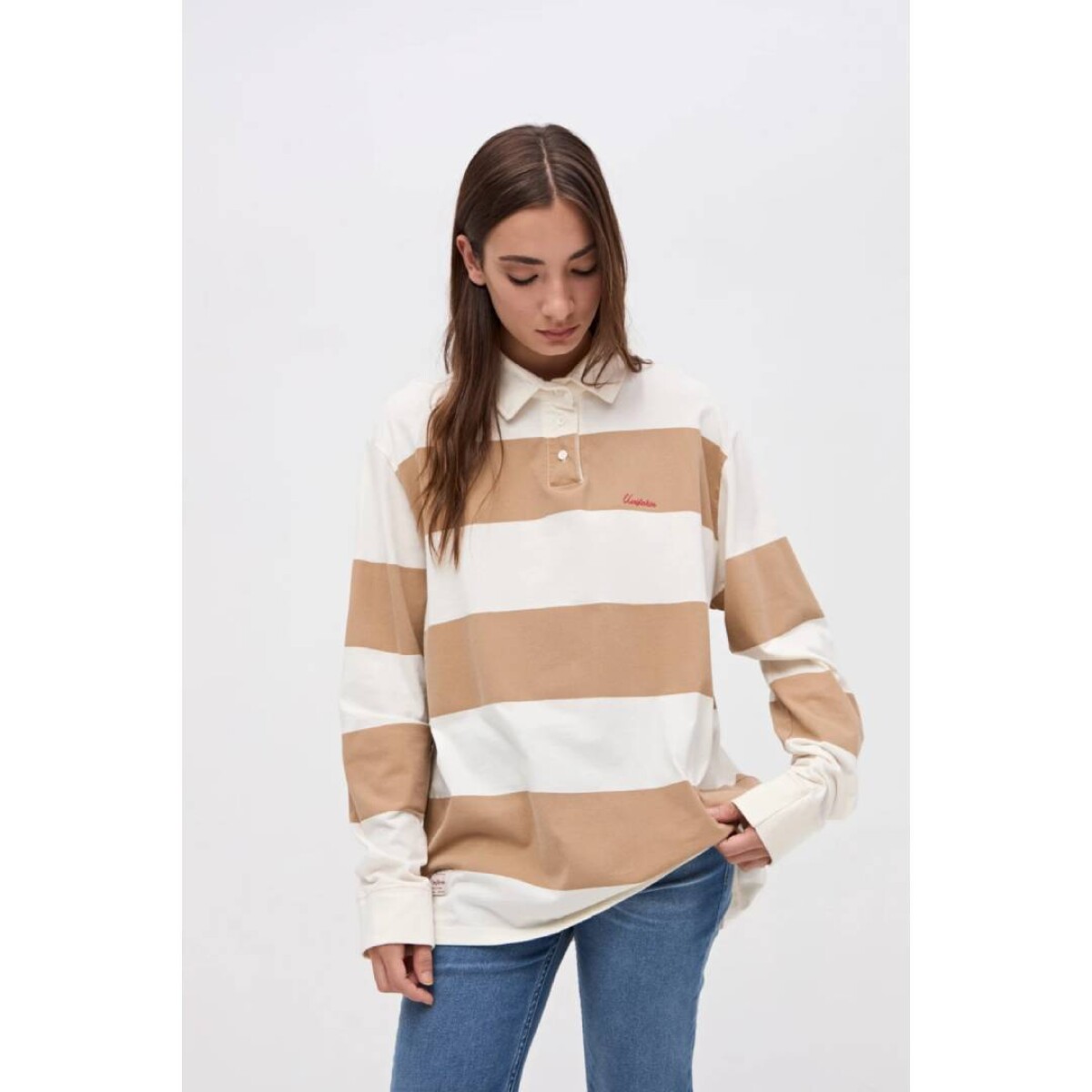 Remera polo New chicago - Off white 