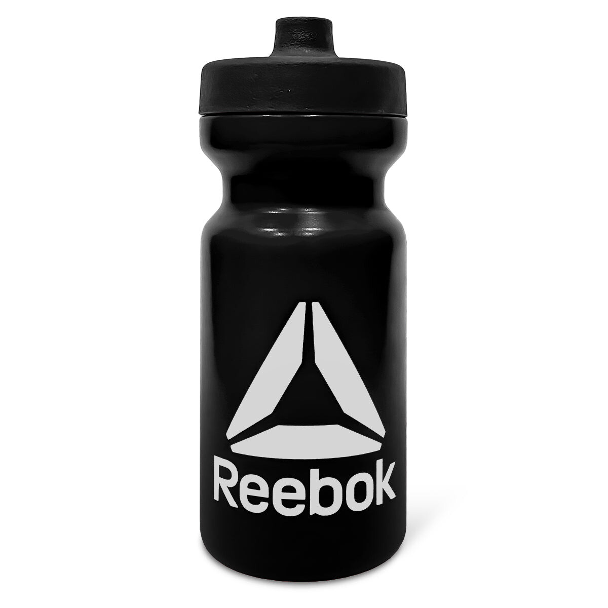 Botella Deportiva Reebok 500ml Essentials Caramañola - Negro-Logo Blanco 