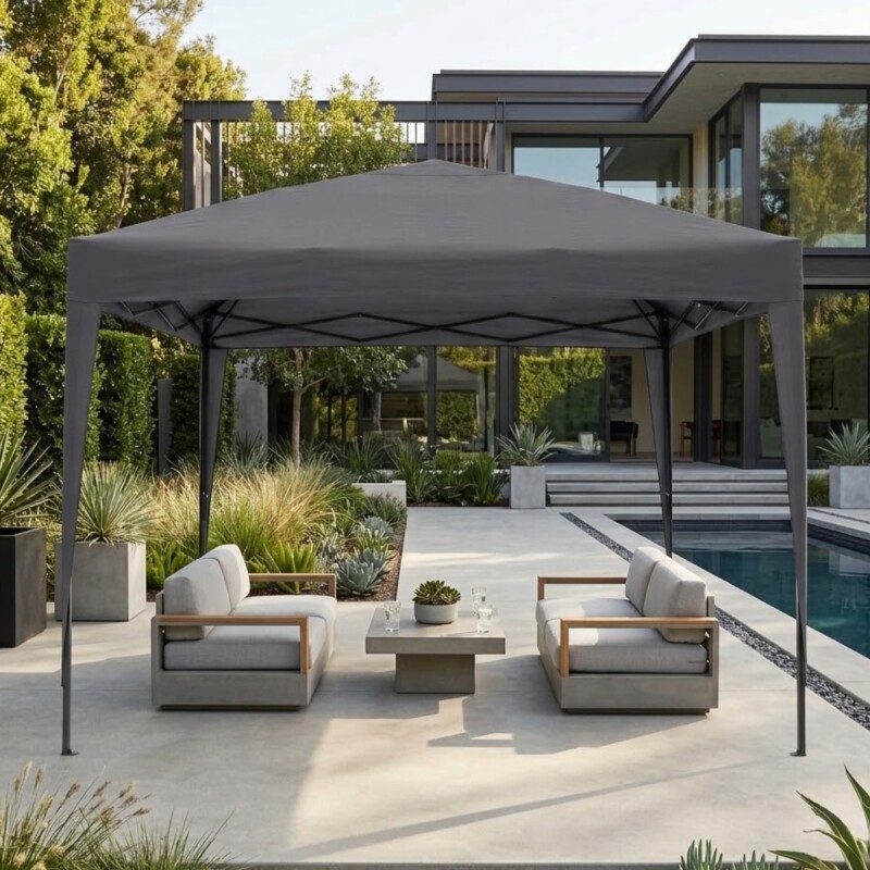 TOLDO GRIS OSC 3X3X2.5M Unica