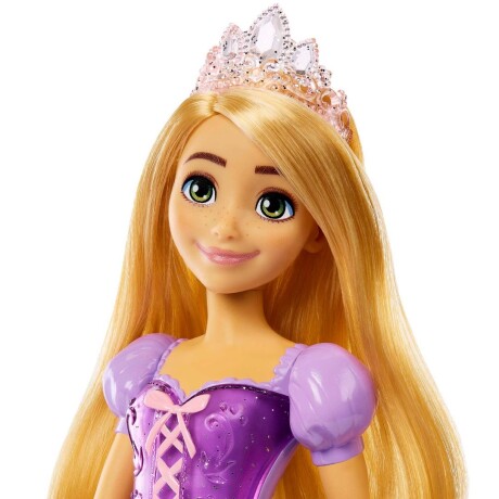 Muñeca Disney Princesas y Falda con Brillos 30CM RAPUNZEL