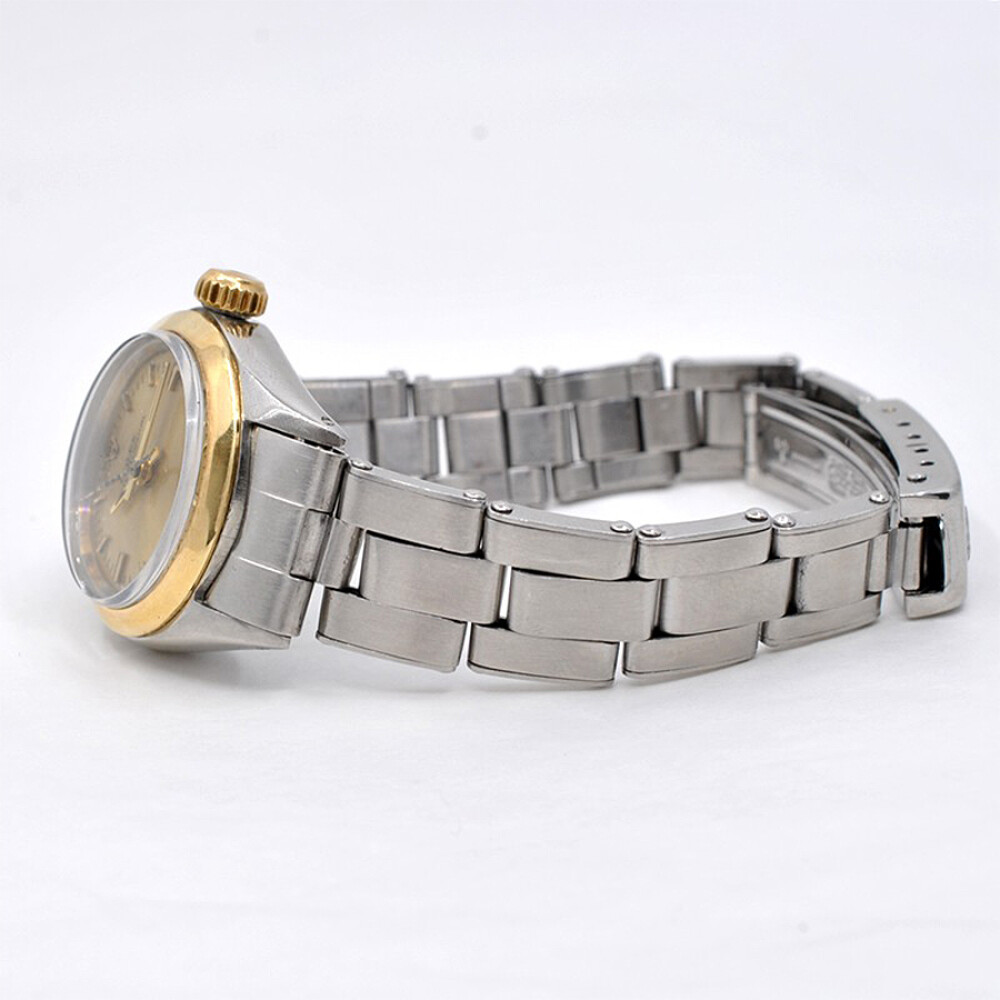 Rolex Oyster Perpetual Dama 6618 Acero Y Oro Año 1968 Rolex Oyster Perpetual Dama 6618 Acero Y Oro Año 1968