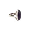 Anillo Oval-Plata 925-Piedra amatista-AN4689 conpiedra