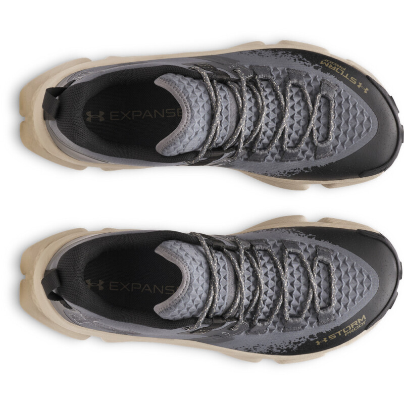 UA Charged Expanse Low WP-GRN GRY-025