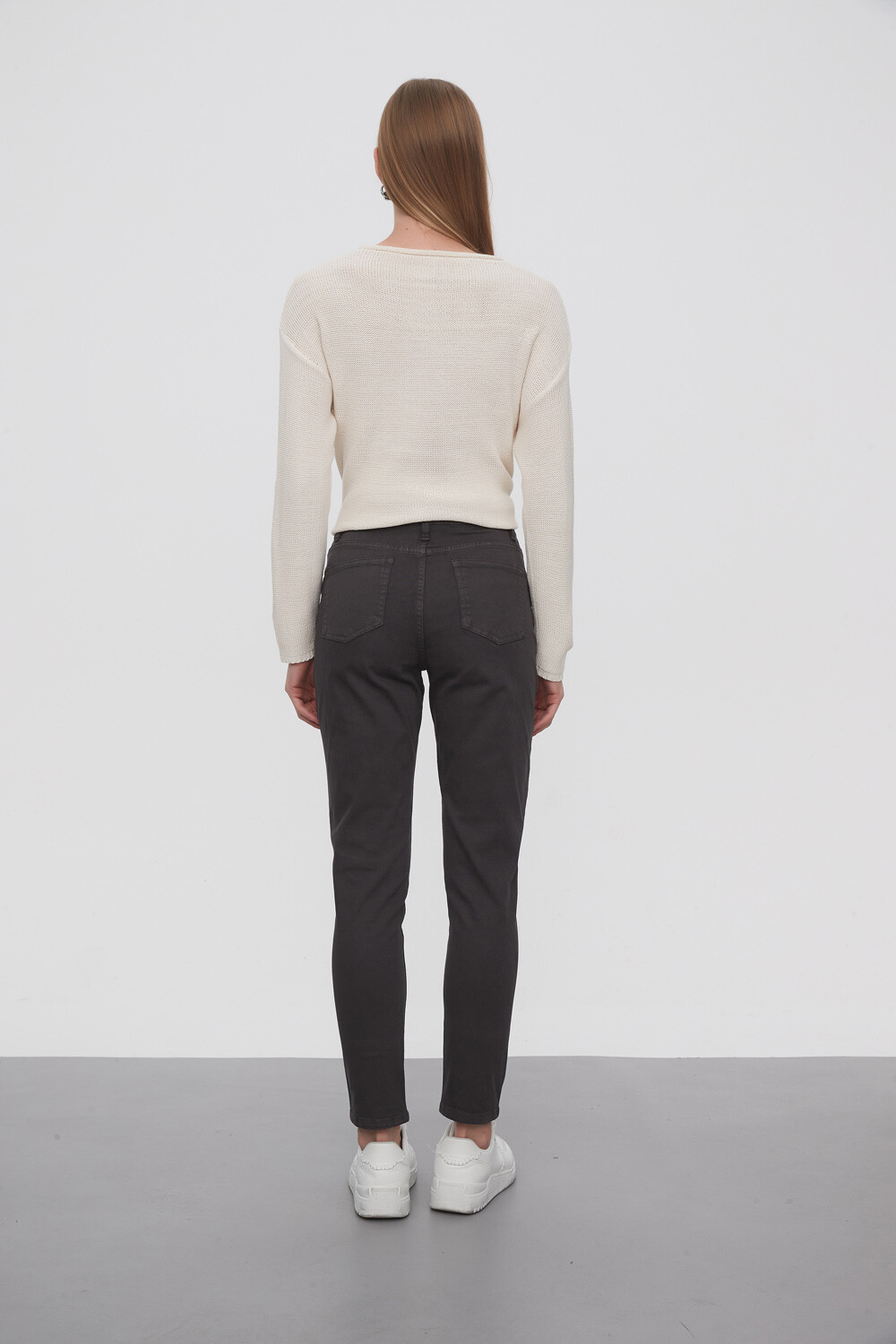 Pantalon Bardot Gris Oscuro