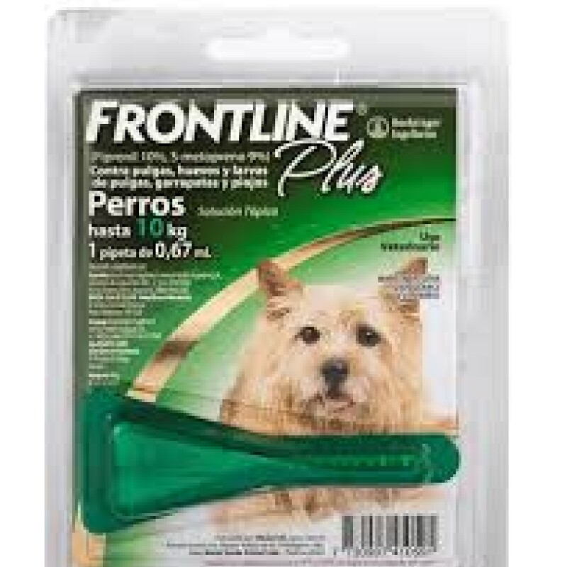 Frontline Plus Hasta 10kg Pack de 3 Frontline Plus Hasta 10kg Pack de 3